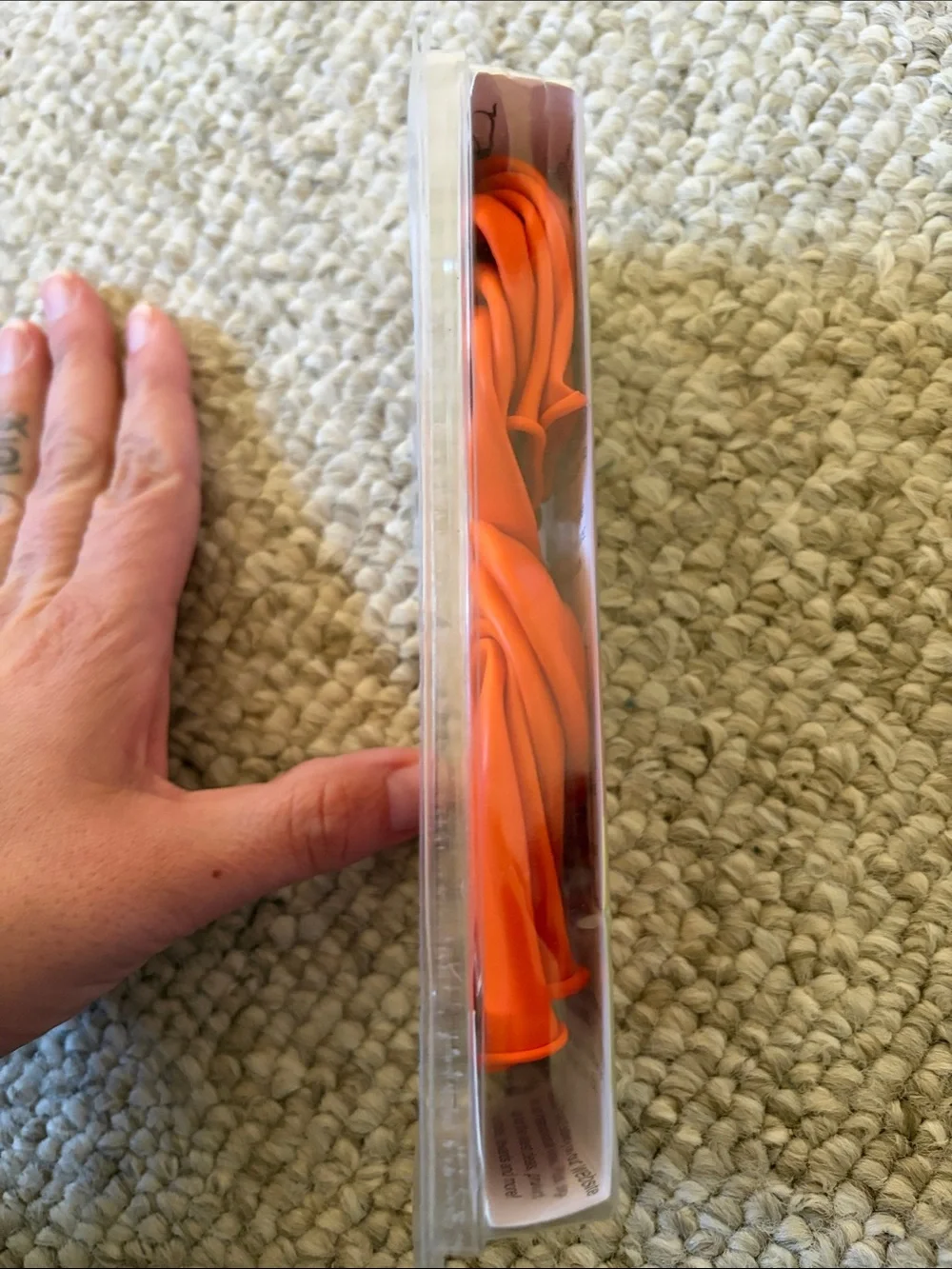 X-smsll PAWZ Orange Paw